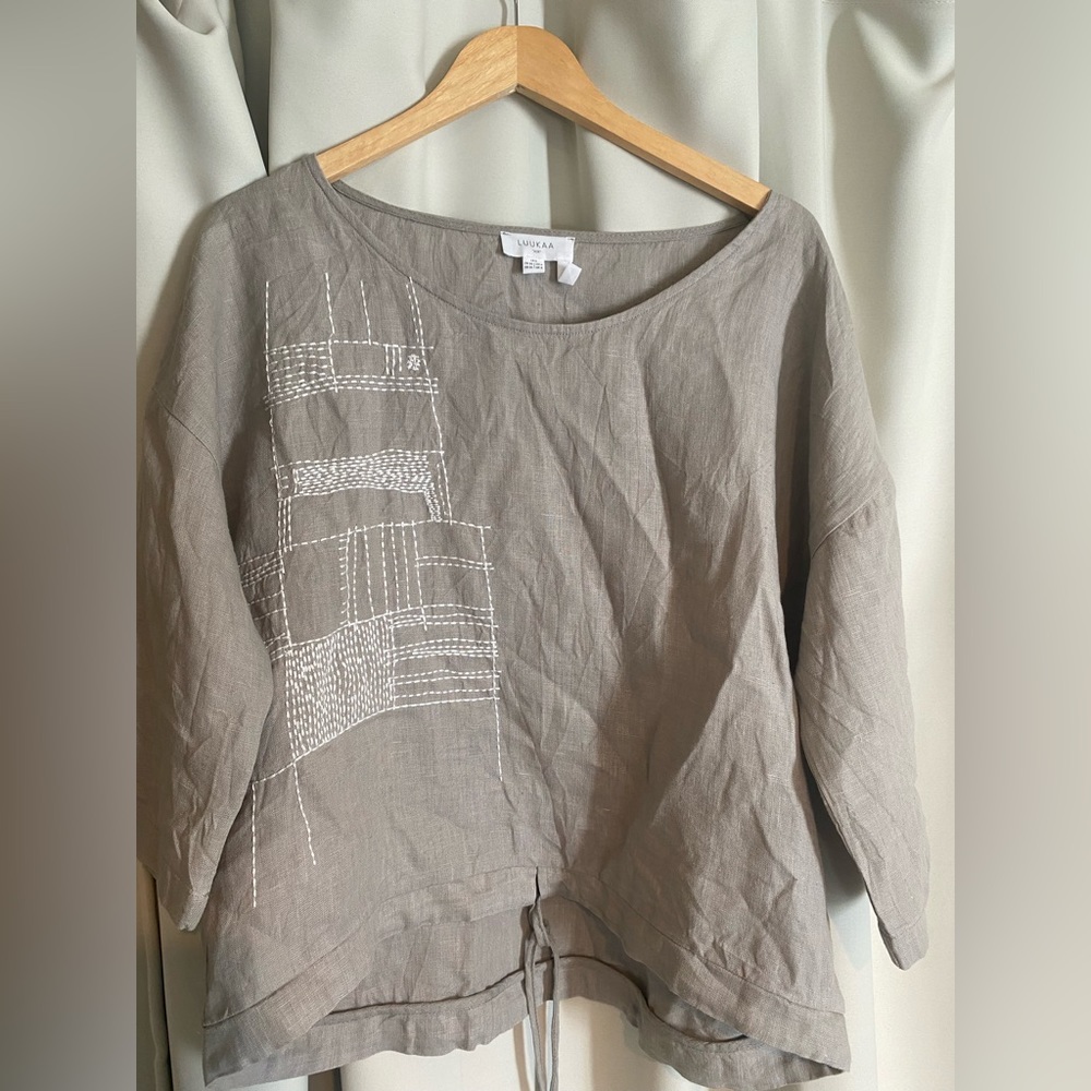 Luukaa Embroidered Blouse